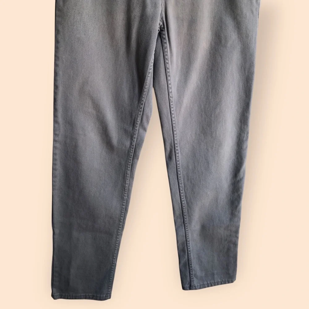Lands’ End MENS Traditional Fit Stretch Jeans Light Grey Denim Pants MENS 32